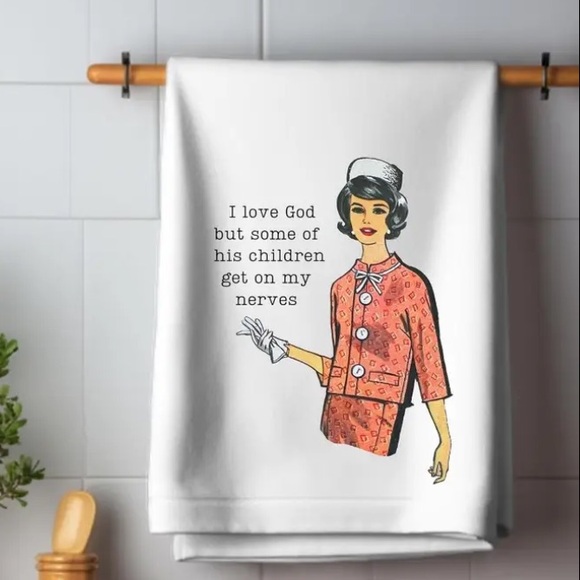 Other - On My Nerves... Kitchen Towel